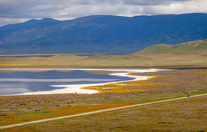 Carrizo Plains - Soda Lake salt flats