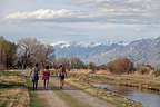 Strolling with Andrew and Celeste in Bishop