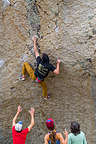 Tommy bouldering in the Buttermilks