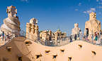 Rooftop of Gaudi's Casa Mila