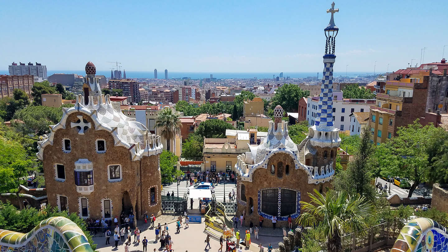 Park Guell's monument zone