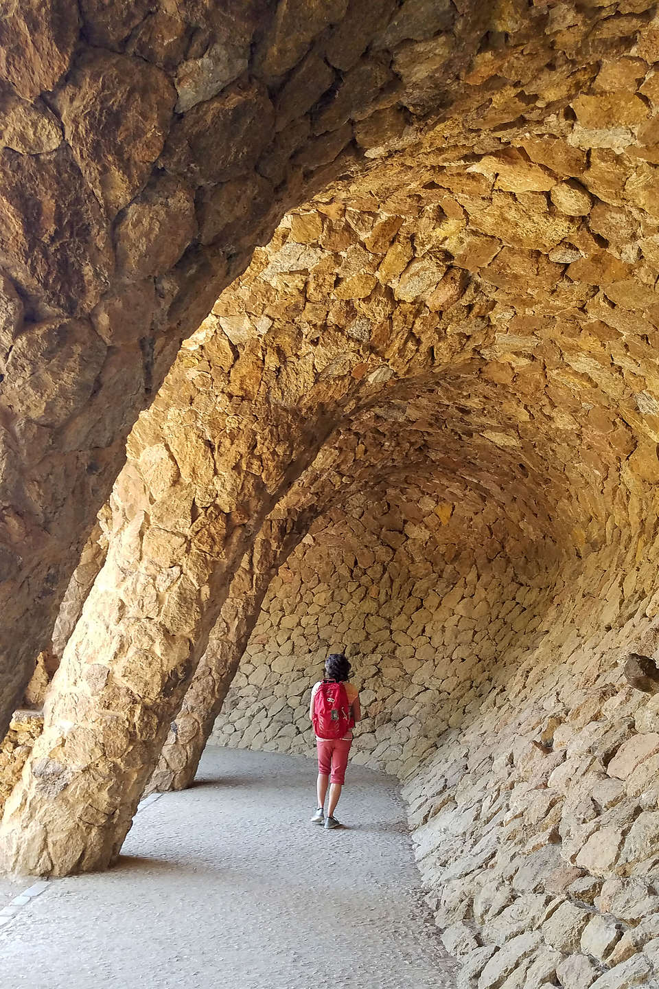 Park Guell's monument zone Park Guell's monument zone