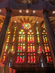 Sagrada Familia stained glass windows