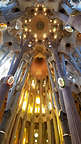 Interior of the Sagrada Familia