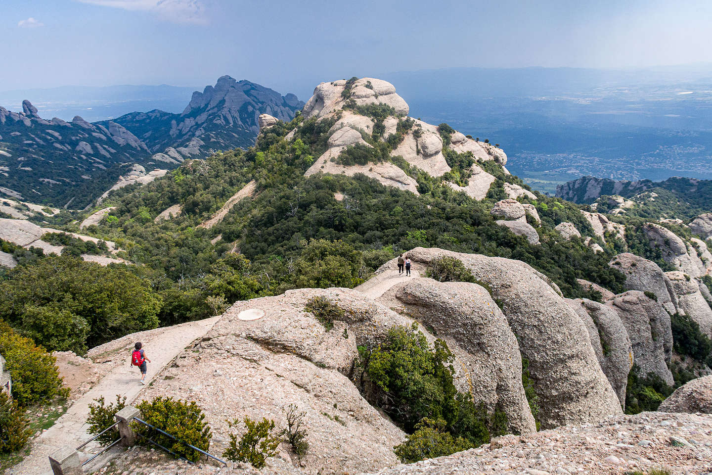 The hike to Sant Jeroni The hike to Sant Jeroni