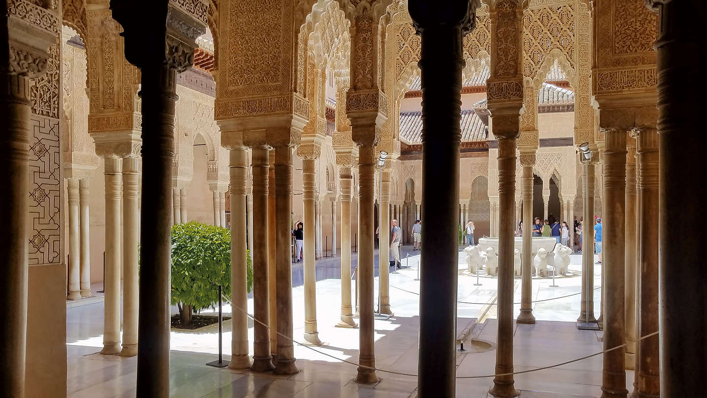 Courtyard of the Palace of the Lions