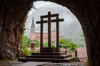 View of the Basilica from Santa Cueva