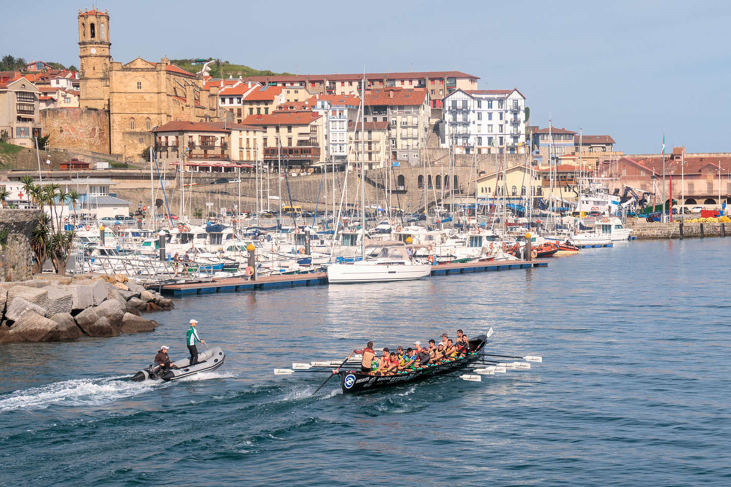 Tiny fishing village of Getaria Tiny fishing village of Getaria