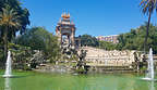 Parc de la Ciutadella's "Cascada," an ornamental fountain designed by Gaudi