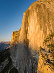 Late afternoon light on Half Dome from the Diving Board
