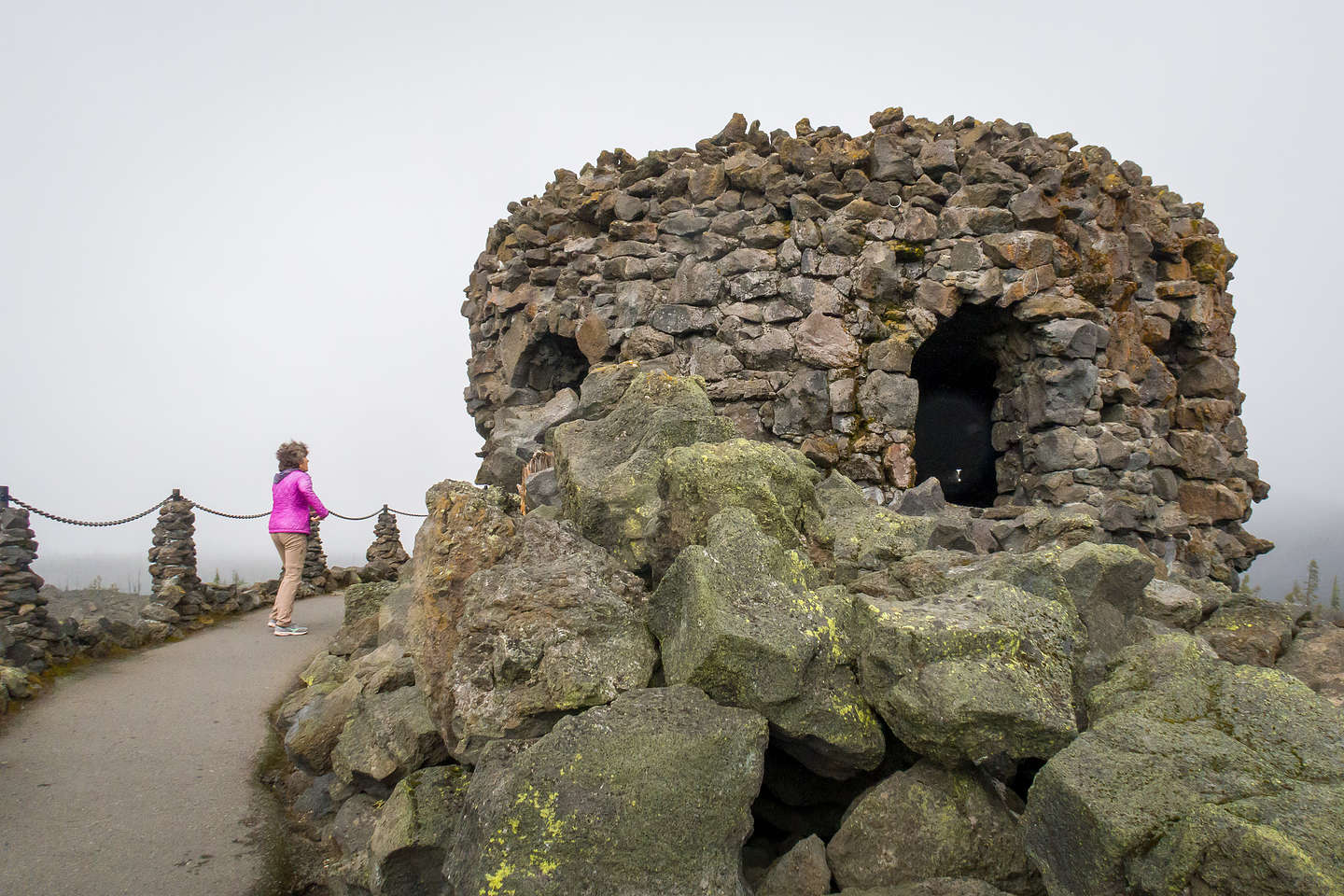 Lava, lava, lava at the Dee Wright Observatory Lava, lava, lava at the Dee Wright Observatory