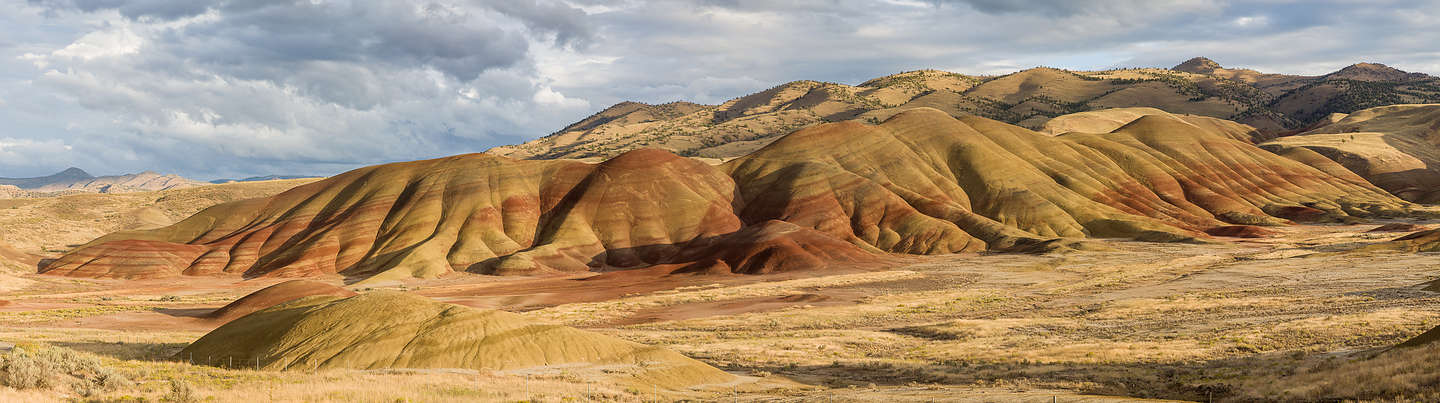 Along the drive through the Painted Hills Along the drive through the Painted Hills