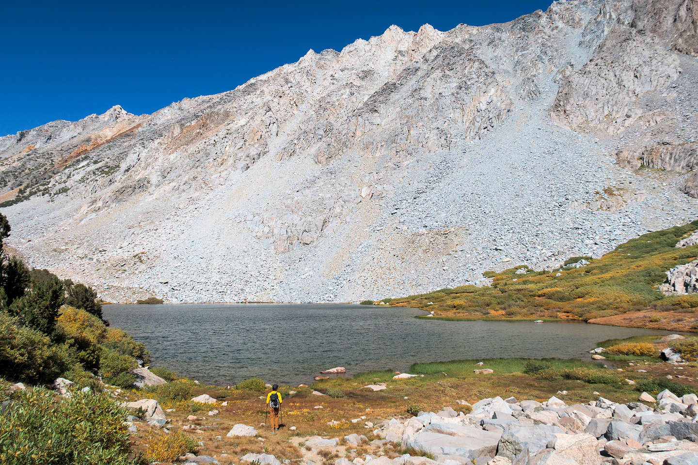 Along the South Lake to Long Lake to Chocolate Lakes Trail