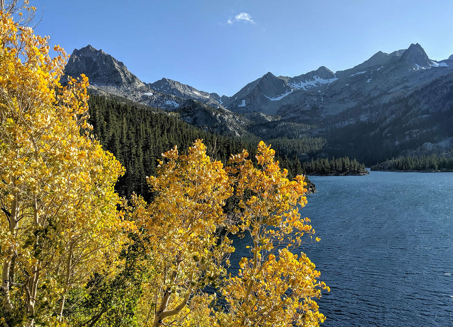 Along the South Lake to Long Lake to Chocolate Lakes Trail Along the South Lake to Long Lake to Chocolate Lakes Trail