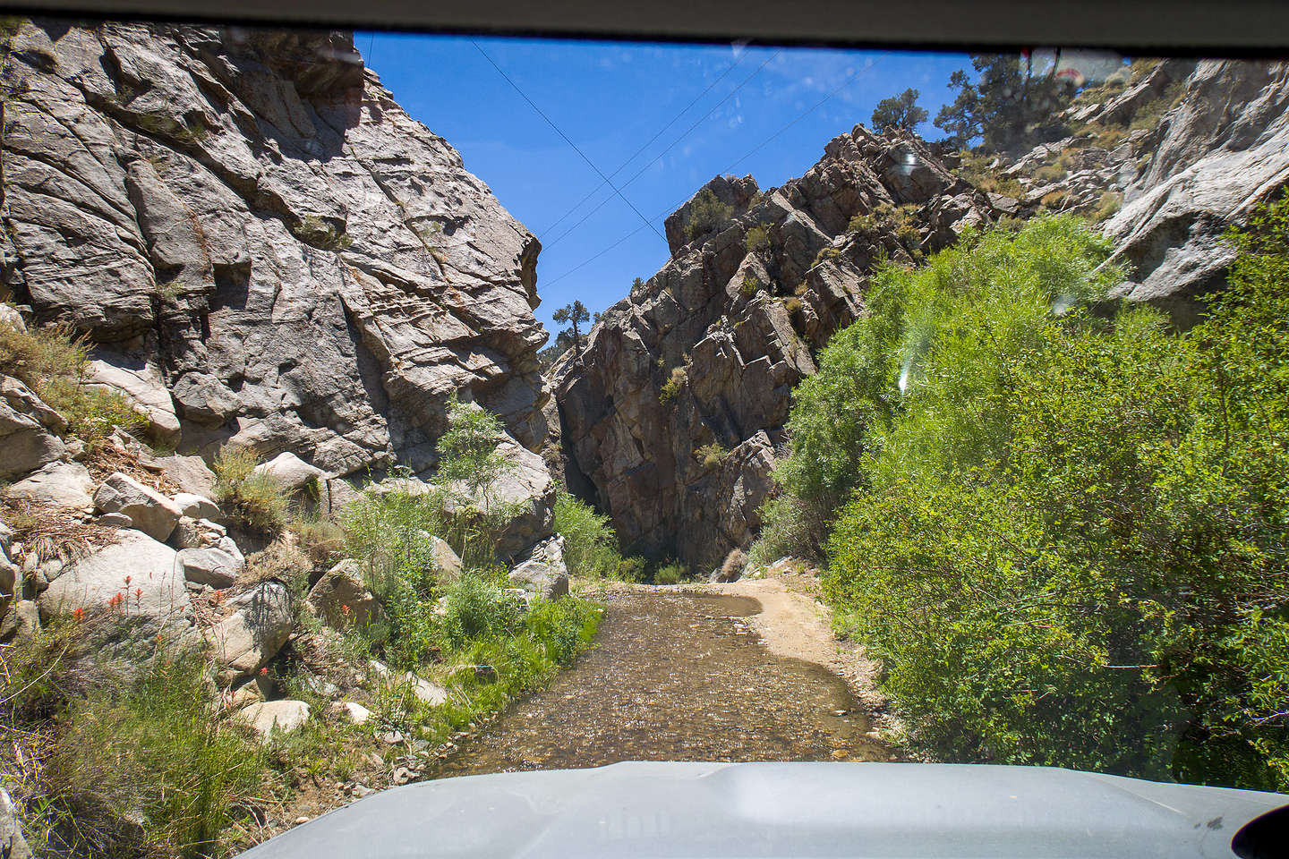 Coming down the Wyman Creek 4WD Road Coming down the Wyman Creek 4WD Road