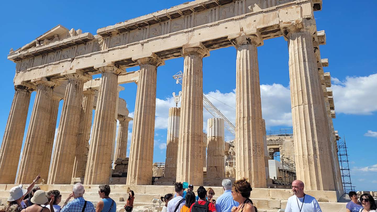 Back of the Parthenon