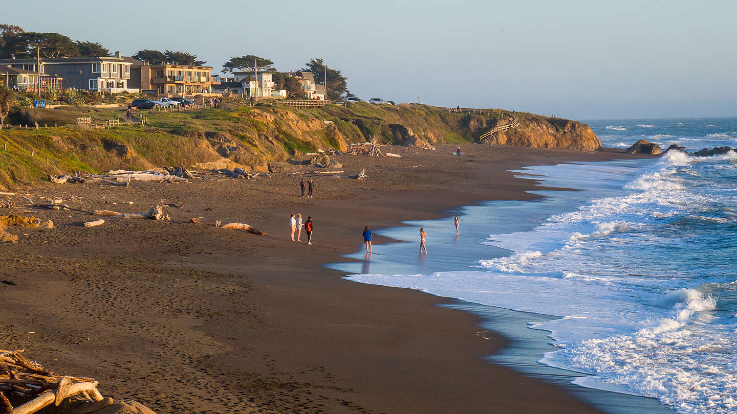 Moonstone Beach in Cambria Moonstone Beach in Cambria
