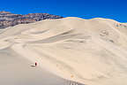 Ascending the Eureka Dunes