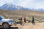 Off-roading on the Bishop trails