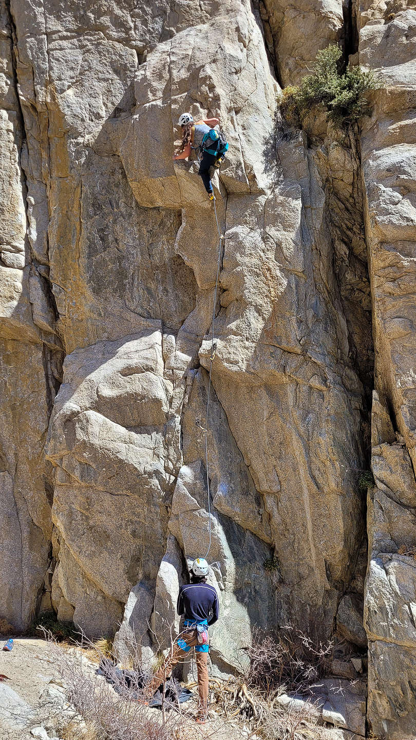 Celeste sport climbing in Pine Creek