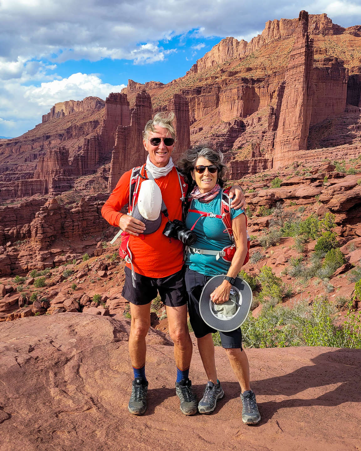 Along the Fisher Towers hike