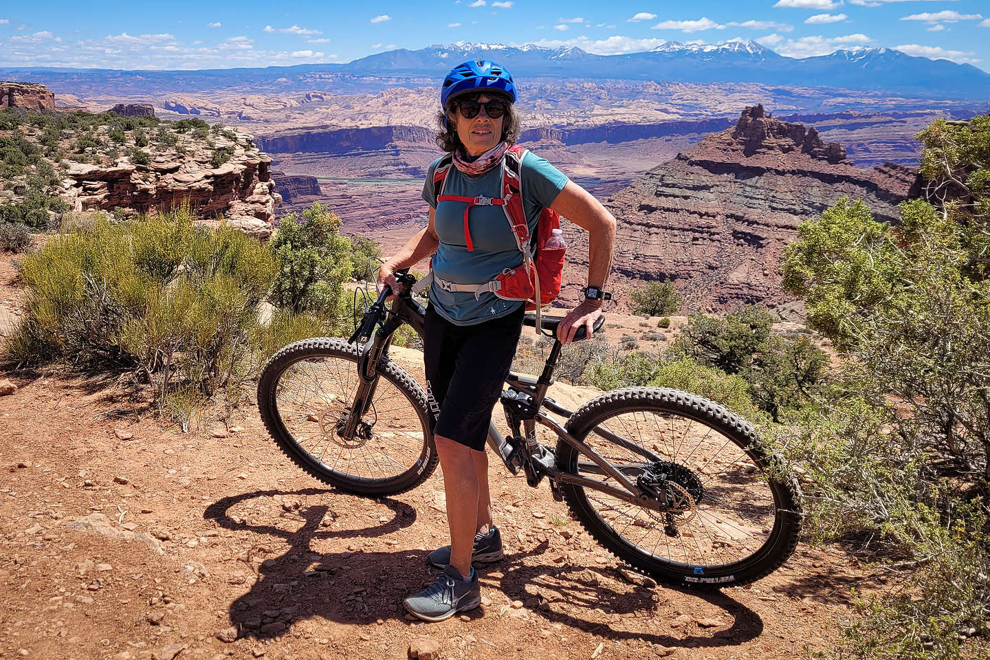 Overlook along the mountain bike trail