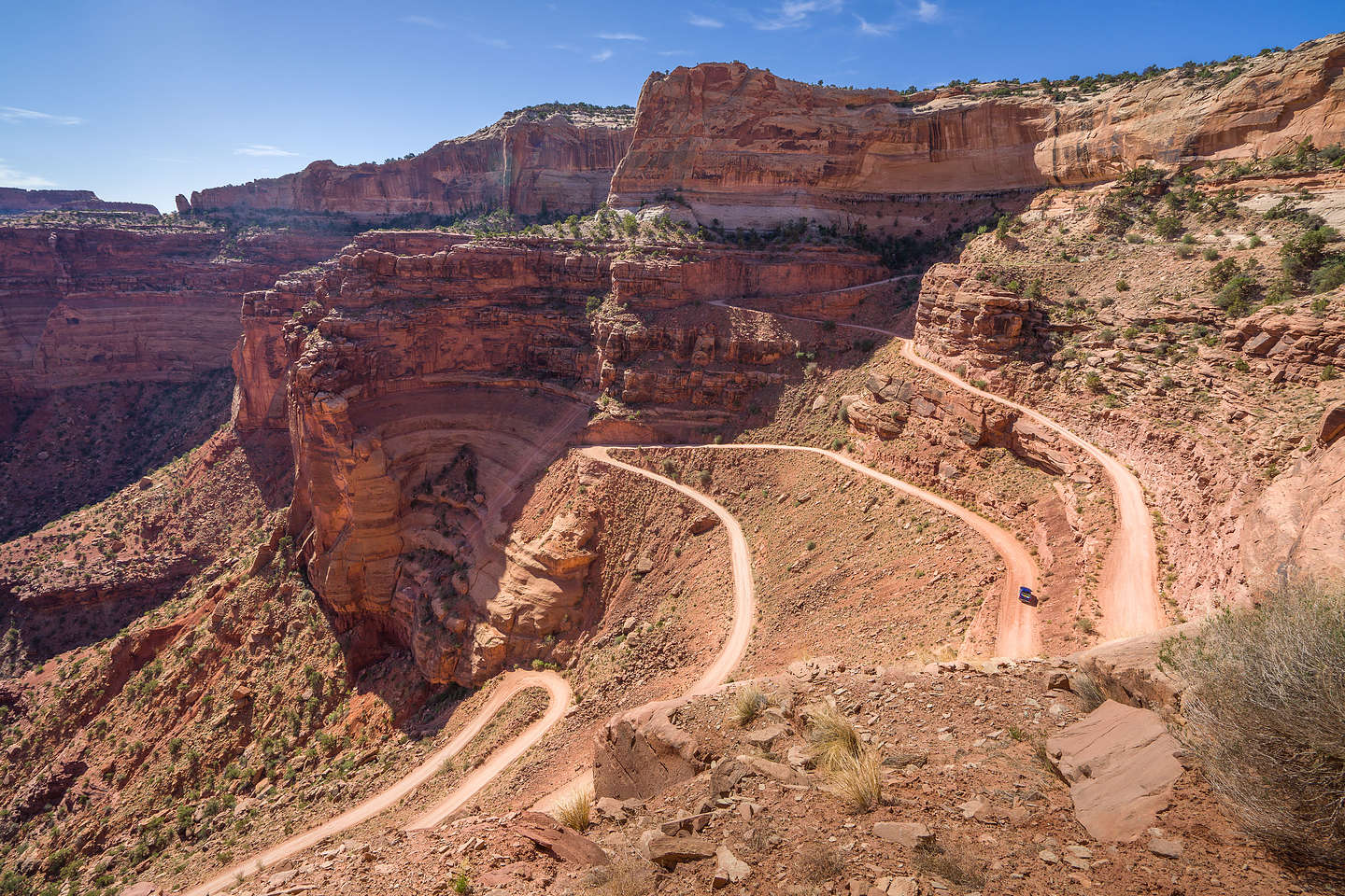 Shafer Trail Switchbacks Shafer Trail Switchbacks