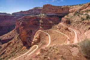 Shafer Trail Switchbacks