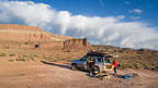 Our BLM campsite just outside the Park