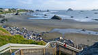 Coquille Point staircase to Bandon Beach