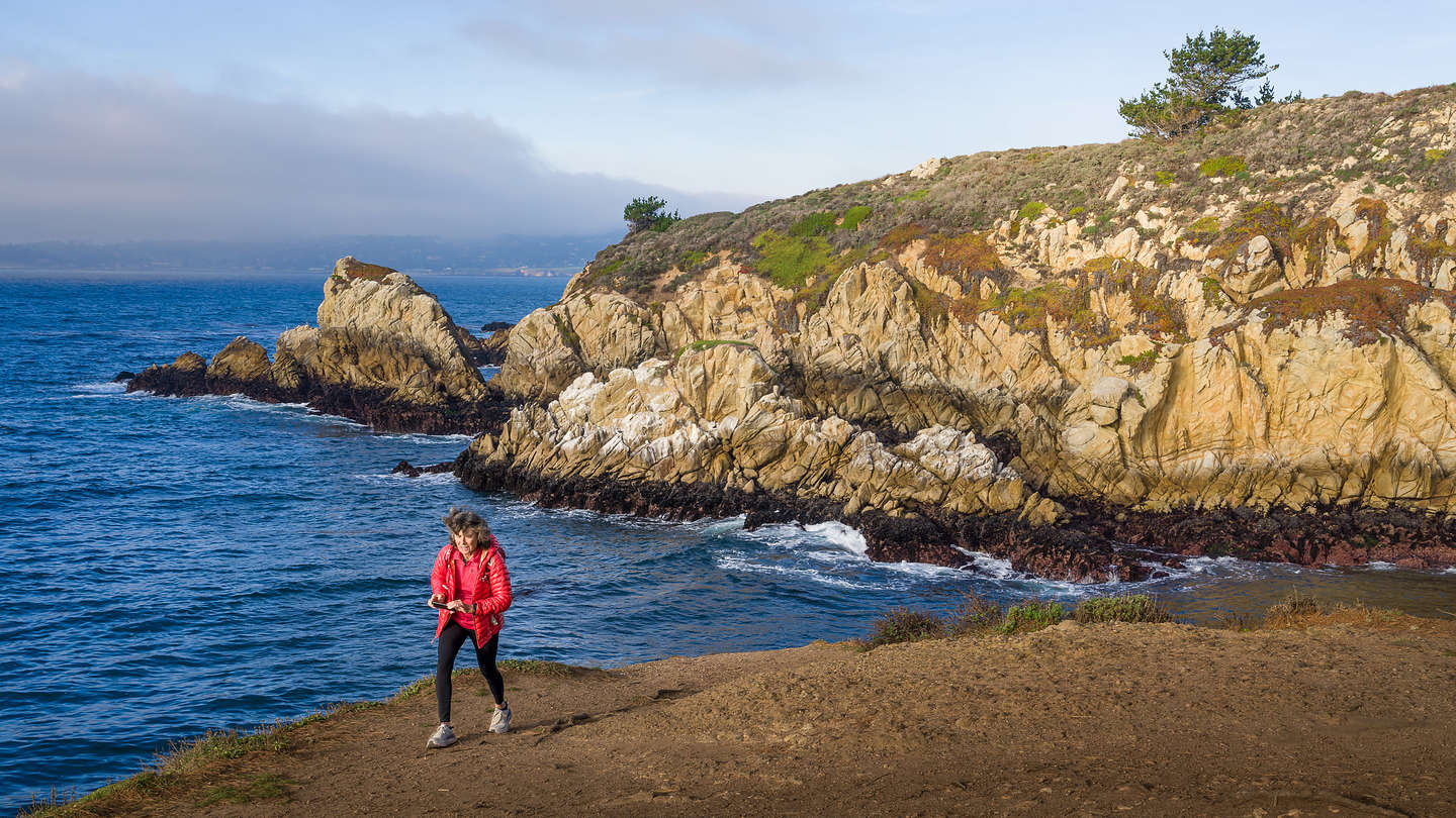 Along the Point Lobos Perimeter Trail Along the Point Lobos Perimeter Trail