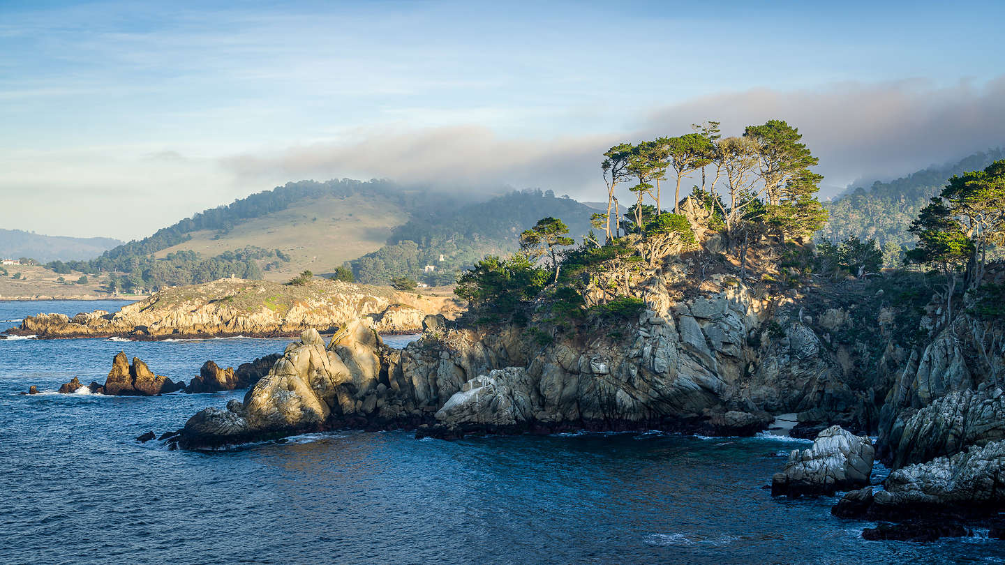 Along the Point Lobos Perimeter Trail Along the Point Lobos Perimeter Trail