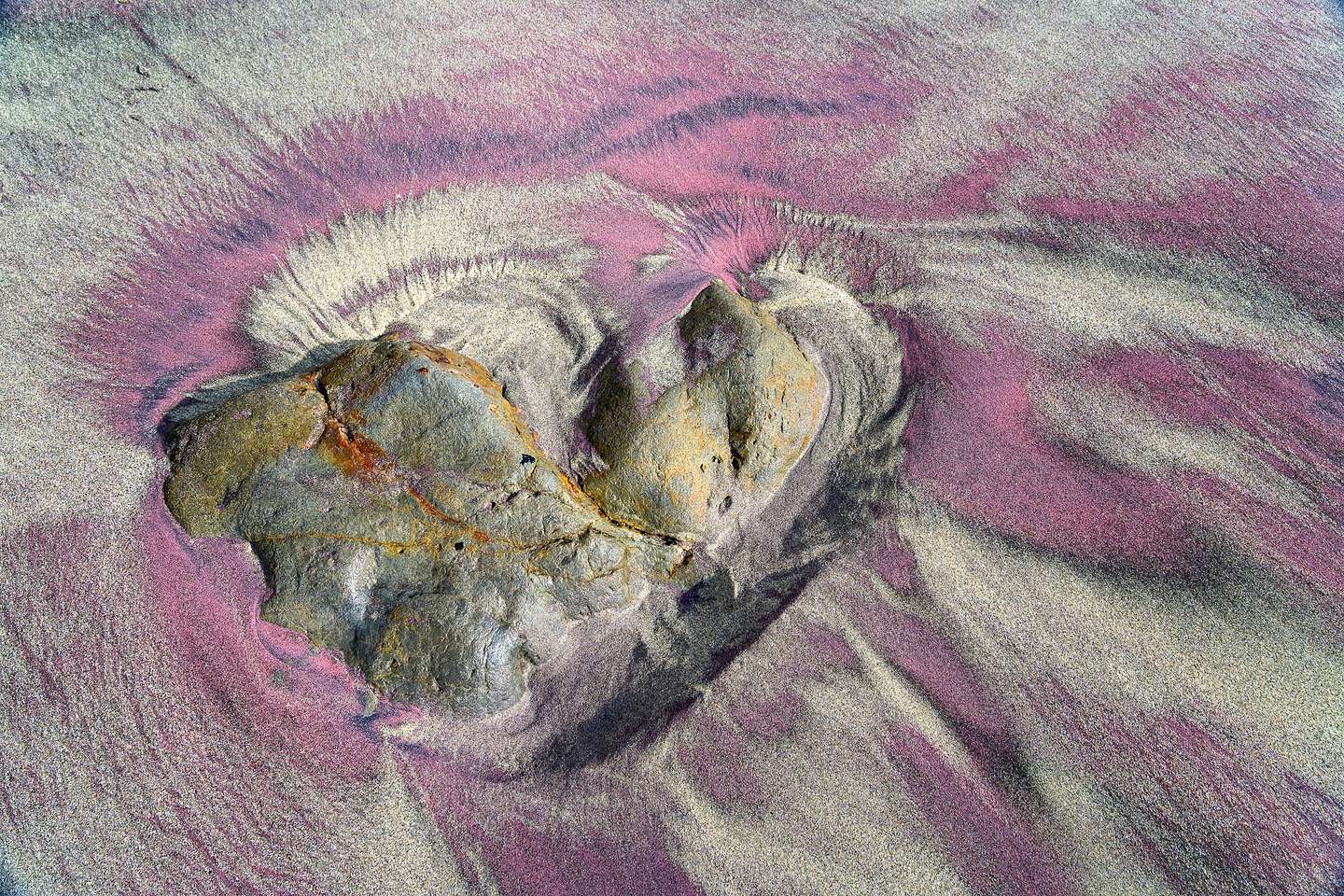 Purple sand of Pfeiffer Beach Purple sand of Pfeiffer Beach