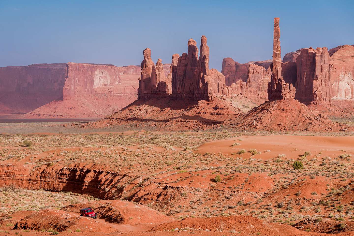 The "Totem Poles"