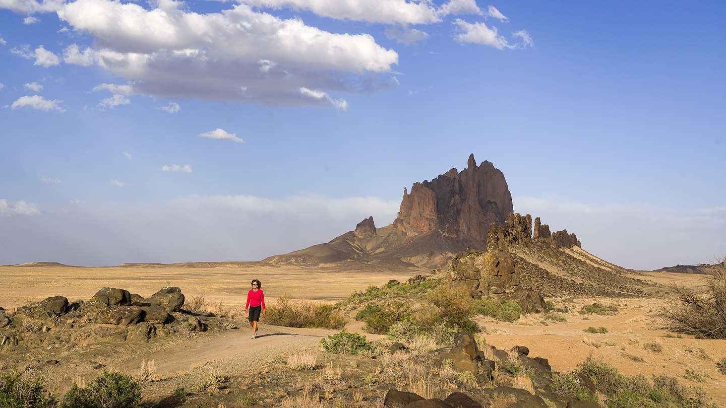 West side of Shiprock