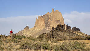 West side of Shiprock