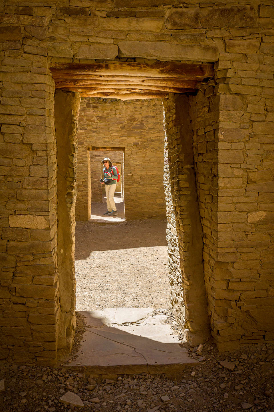 Inside Pueblo Bonito Inside Pueblo Bonito
