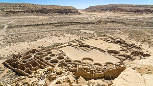 Another look at Pueblo Bonito from above