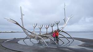 Sun Voyager sculpture