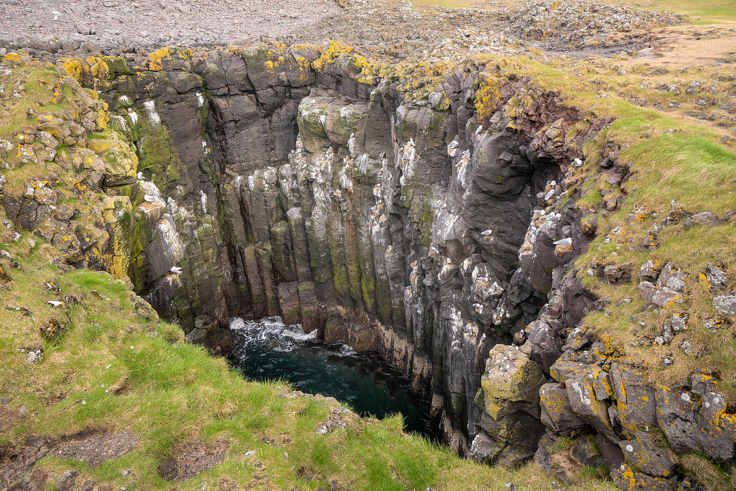 The grotto below the Stone Bridge