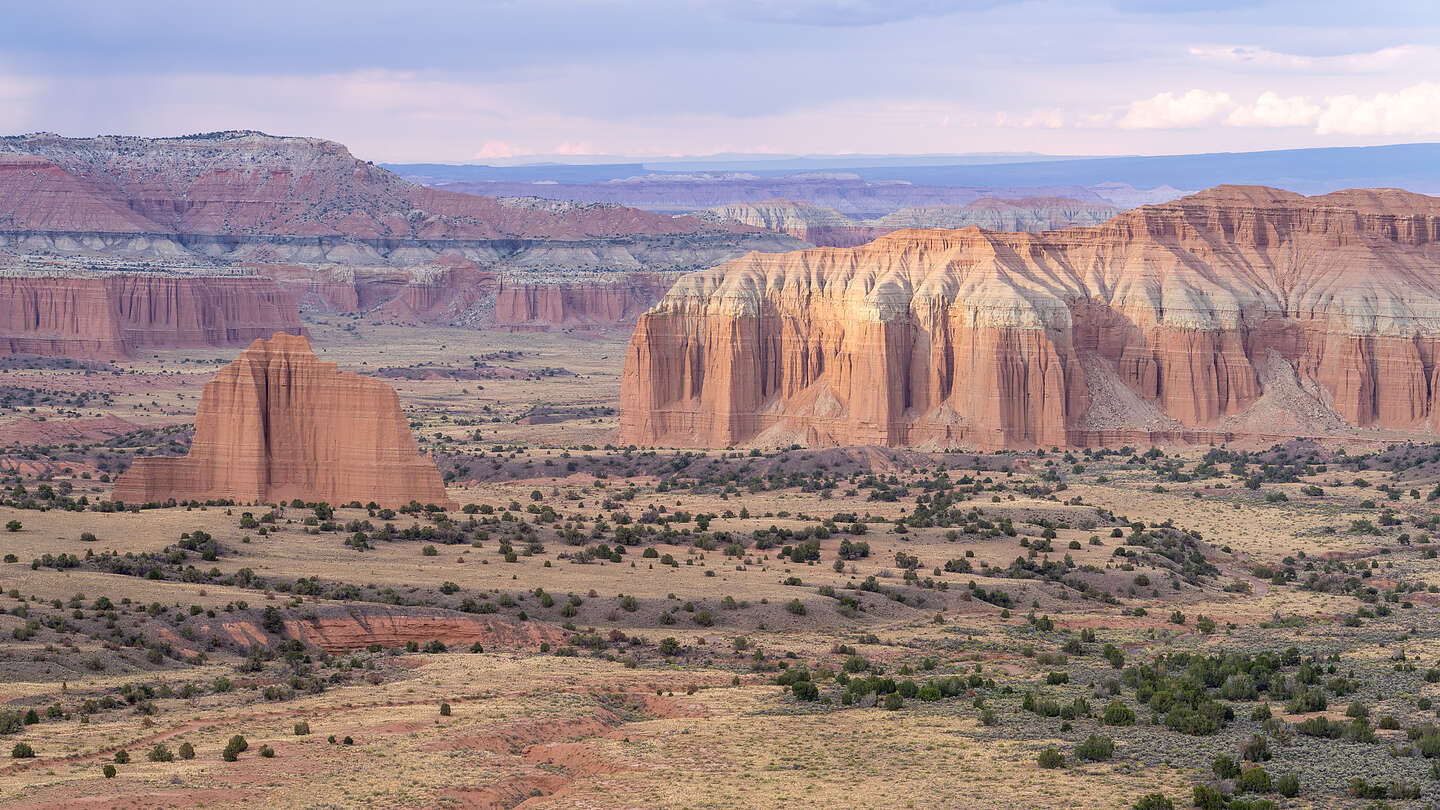 Upper Cathedral Valley Ovelook Upper Cathedral Valley Ovelook
