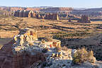 Sunrise at the Upper Cathedral Valley Overlook