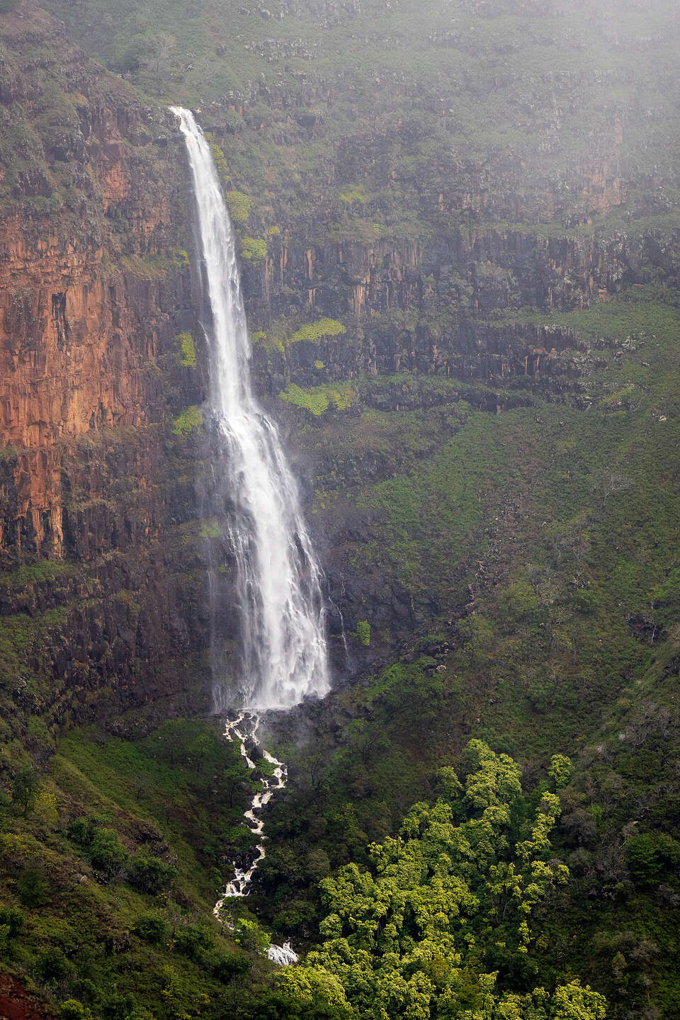 Waimea Canyon Waipo'o Falls Waimea Canyon Waipo'o Falls