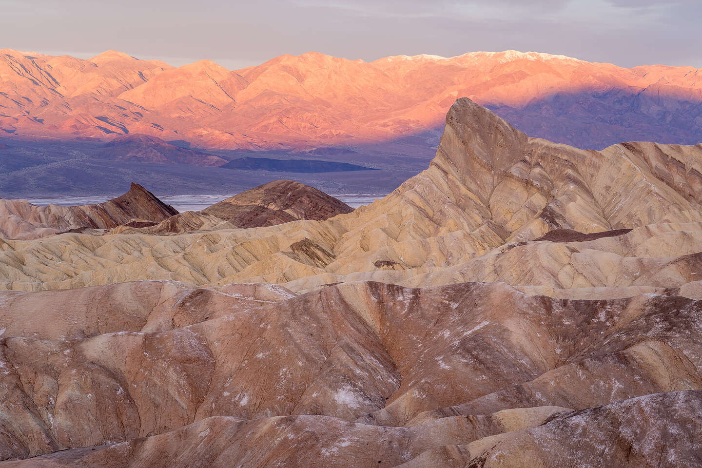 Sunrise at Zabriskie Point Sunrise at Zabriskie Point