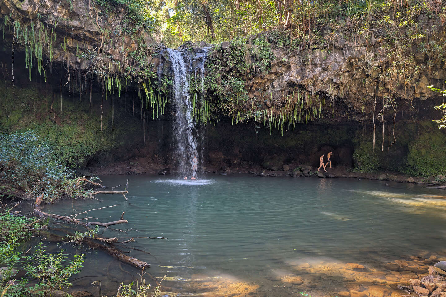 Twin Falls - Caveman Falls Twin Falls - Caveman Falls