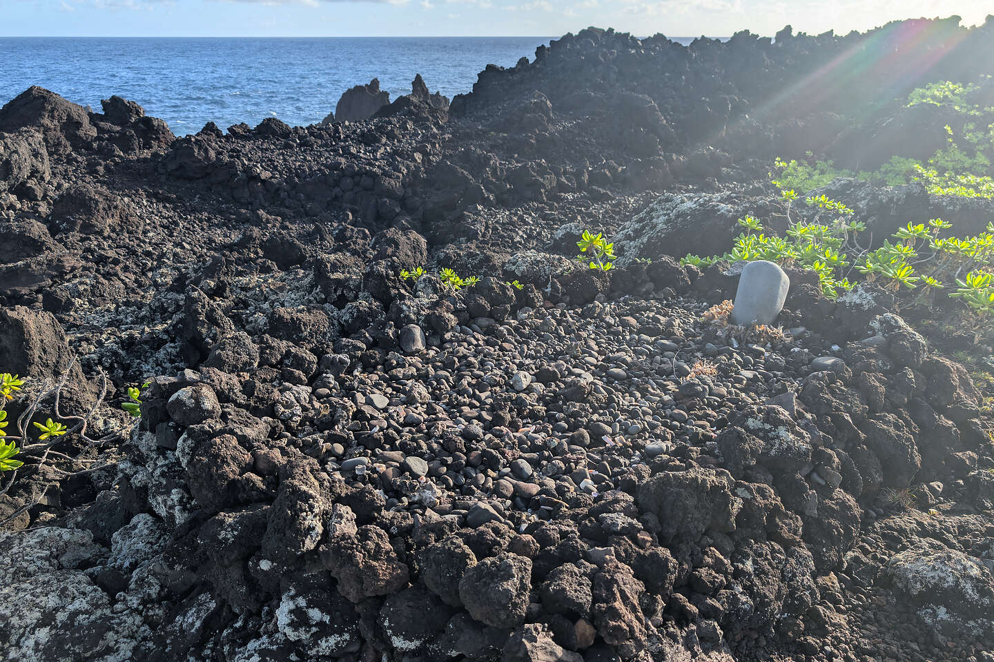 Ancient Hawaiian burial site Ancient Hawaiian burial site