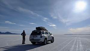 Morning on the Bonneville Speedway