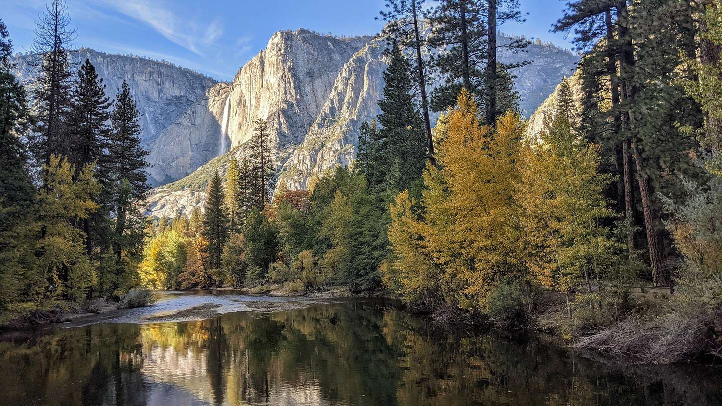 View from Housekeeping Camp bridge