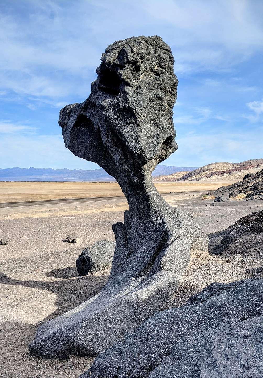 Lava Rock near Artists Drive