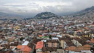 View from atop the Basilica Tower